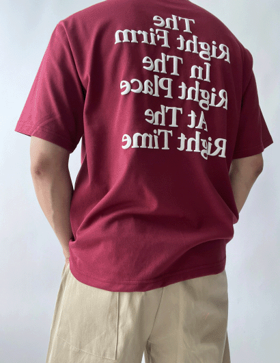 웨버 프린팅 티셔츠