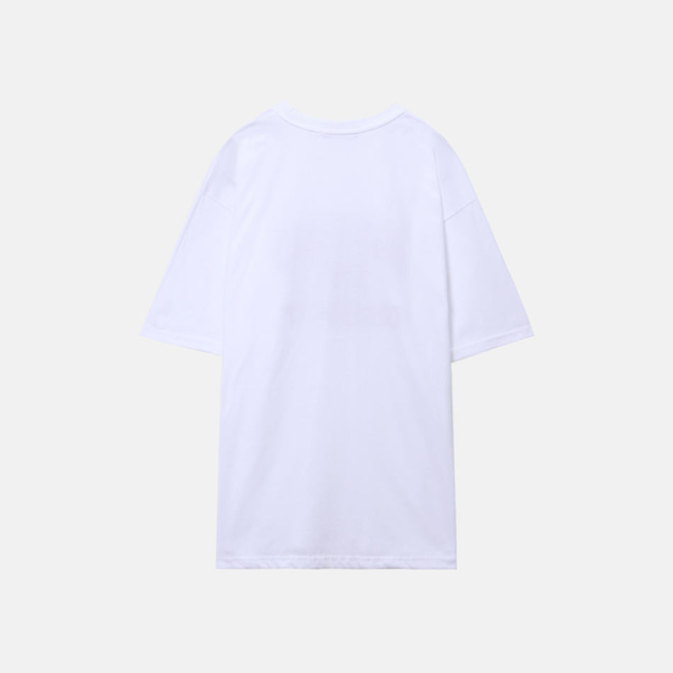 반팔 티셔츠 라벤더 색상 이미지-S1L21