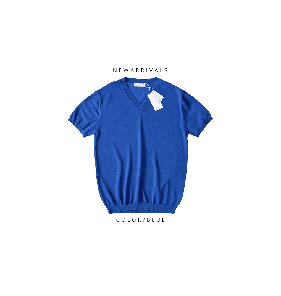 반팔 티셔츠 블루 색상 이미지-S2L10